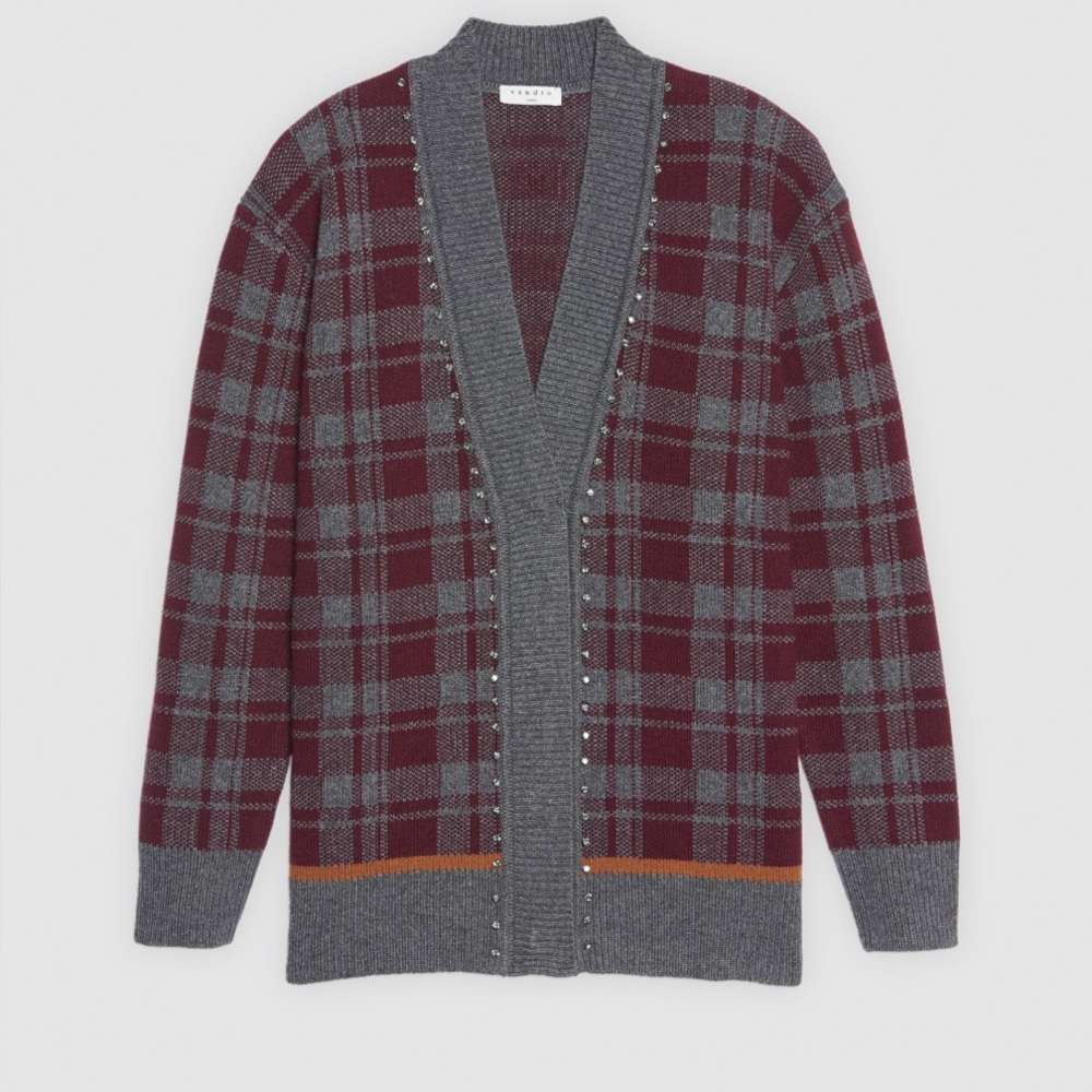 Sandro Strass wool cardigan NWT